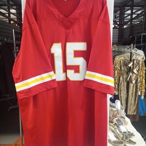 Kansas City Chiefs Football Jersey with Number 15